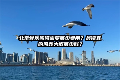 北京骨灰撒海需要多少费用？最便宜的海葬大概多少钱？